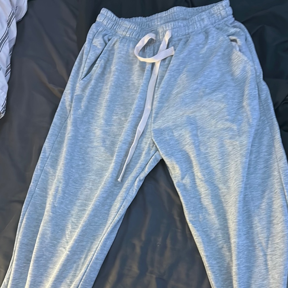 American Eagle Outfitters Light Gray Joggers